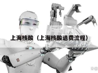 上海核酸（上海核酸退费流程）