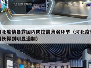 河北疫情暴露国内防控最薄弱环节（河北疫情增长得到明显遏制）
