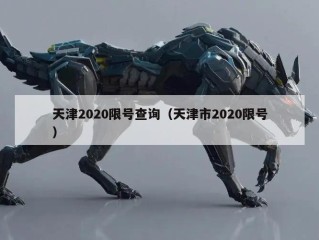 天津2020限号查询（天津市2020限号）