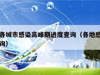 全国各城市感染高峰期进度查询（各地感染人数查询）