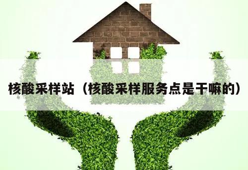 核酸采样站(核酸采样服务点是干嘛的)
